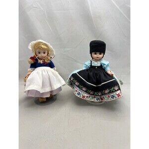 Madame Alexander Romania Netherland Lot of 2 Dolls International Series 1970's